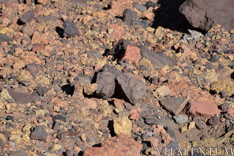 Natural Geological Rock Patterns Free Stock Photo