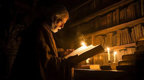 Scholar's Illumination: Reading in the Dark