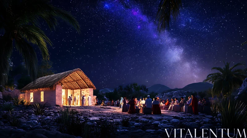 AI ART Community Celebration Under the Stars