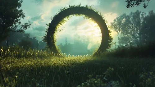 Green Portal in the Field