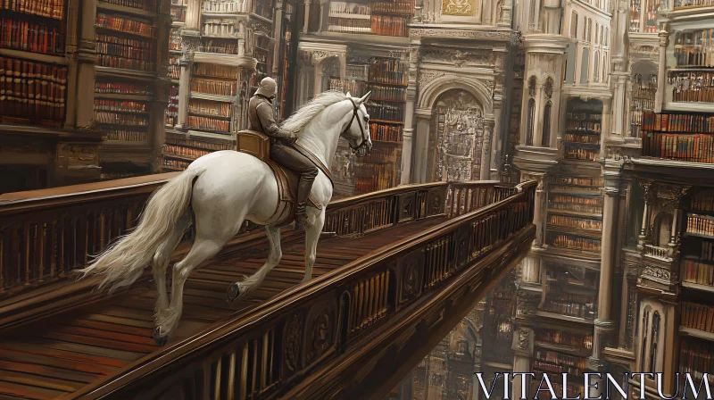 White Horse in the Grand Library