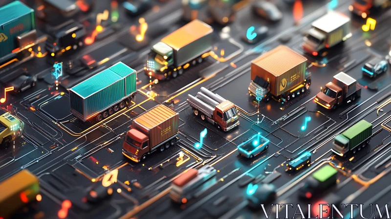Networked Delivery System on Circuit Board