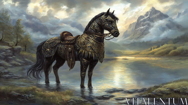 Horse in Armor