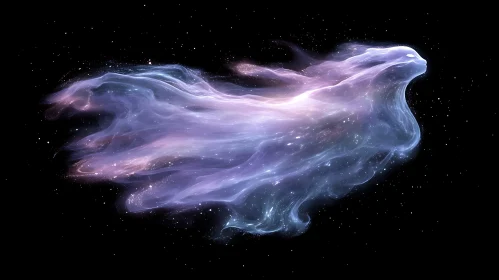 Space Nebula Abstract Art