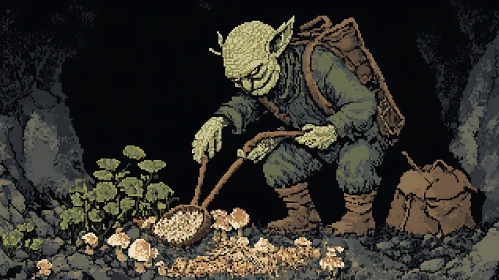 Pixel Goblin Mushroom Collection