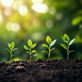 Seedlings in Soil: A Fresh Start