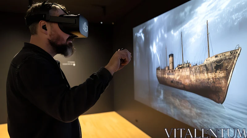 Virtual Reality Ship Exploration