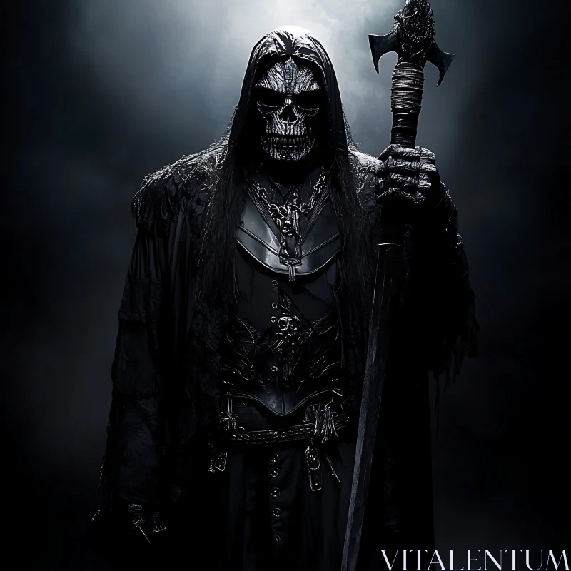 Dark Knight with Sword