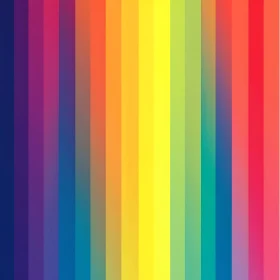 Vertical Color Spectrum: Abstract Art