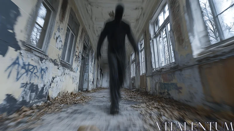 Dark Entity in Decayed Building