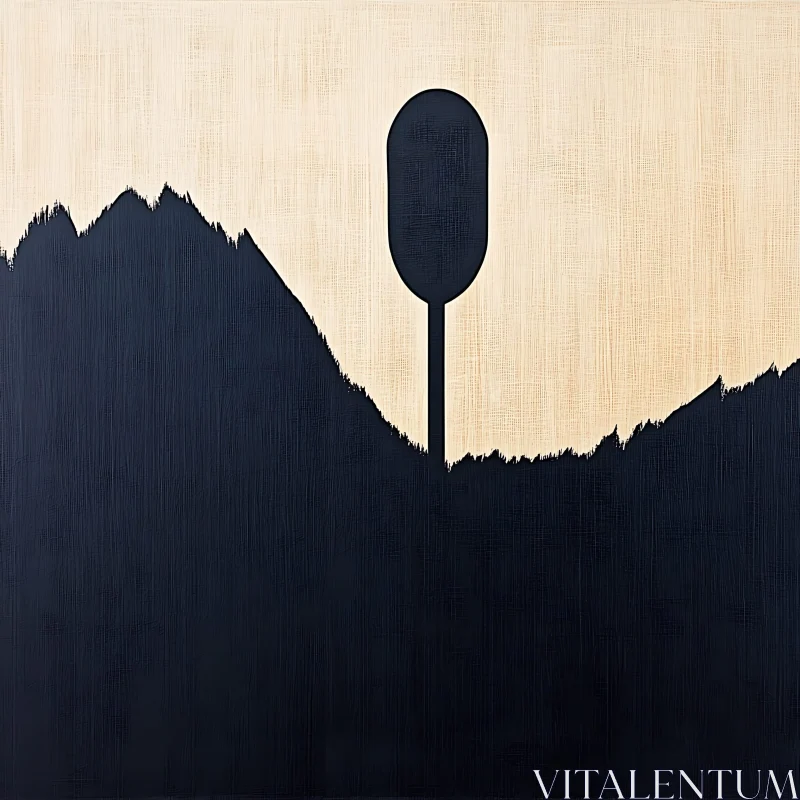 Geometric Silhouette Art