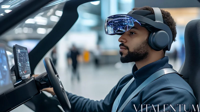 Futuristic VR Experience in Vehicle Simulator