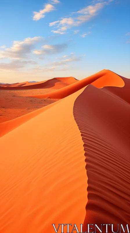 Captivating Desert Landscape with Vibrant Sand | Zeiss Batis 18mm f/2.8 AI Image