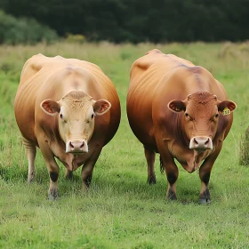 Cows in Meadow