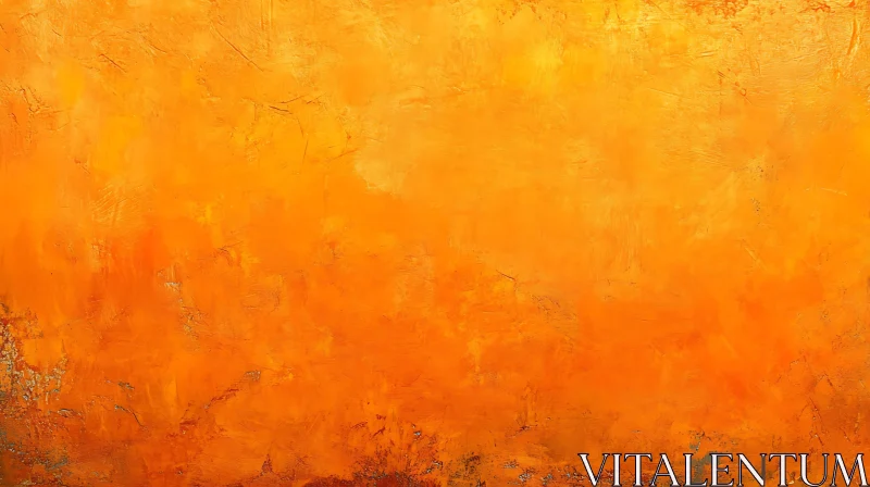 Orange Abstract Texture Canvas