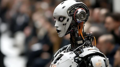 Mechanical Cyborg in Focus