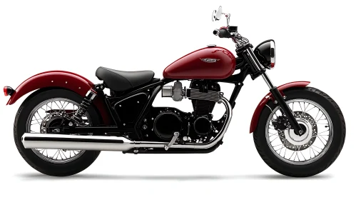 Red and Black Motorcycle