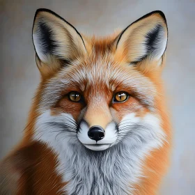 Fox Portrait, Animal Close-up