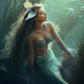 Underwater Mermaid Serenity