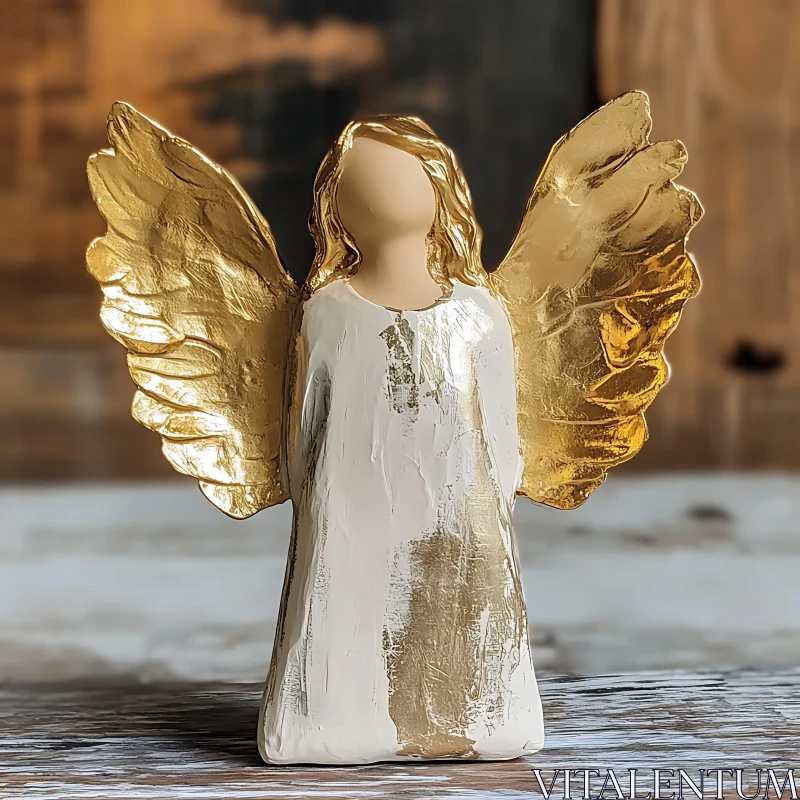 Guardian Angel Statue - Home Decor AI Image