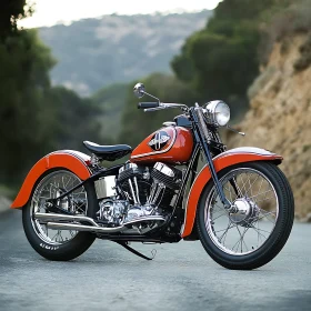 Vintage Motorcycle Road Trip