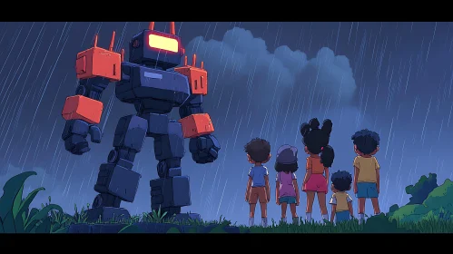 Rainy Day Robot Adventure