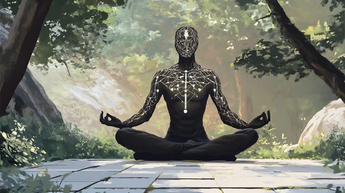 Networked Being in Tranquil Meditation