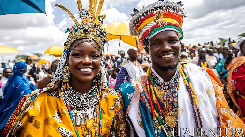 Vibrant Celebration of African Heritage AI Image