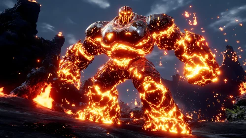 Molten Giant: Lava Creature