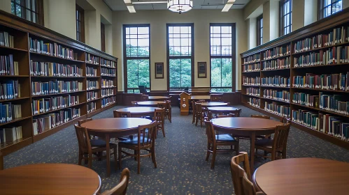 Classic Library Reading Room