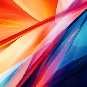 Colorful Abstract Geometric Artwork