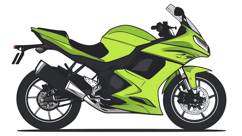 Lime Sportbike