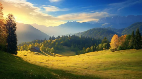 Golden Hour Mountain View