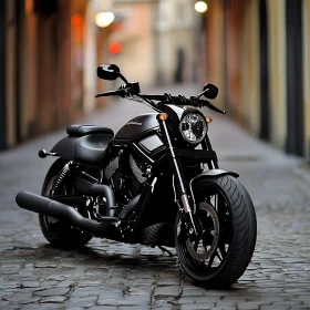 Urban Motorcycle Scene