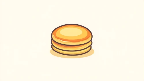 Appetizing Pancakes Illustration