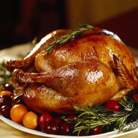 Holiday Turkey Feast with Rosemary and Citrus