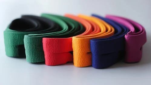 Spectrum of Textile Bands