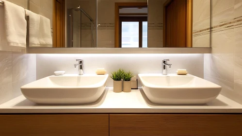 Modern Bathroom Design with Minimalist Decor