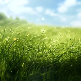 Serene Grassy Meadow