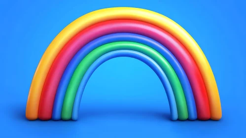 Spectrum of Colors in Rainbow Design