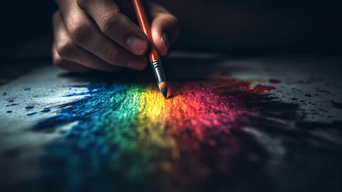 Colorful Brushstroke Art