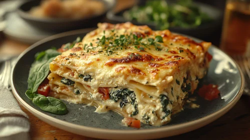 Cheesy Vegetable Lasagna for Dinner