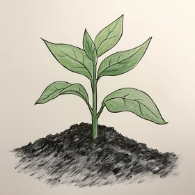 Emerging Seedling Art