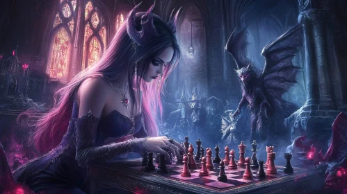 Gothic Chess Match