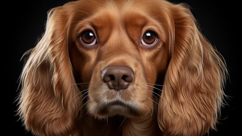 Digital Dog Portrait: A Study in Photorealistic Detail
