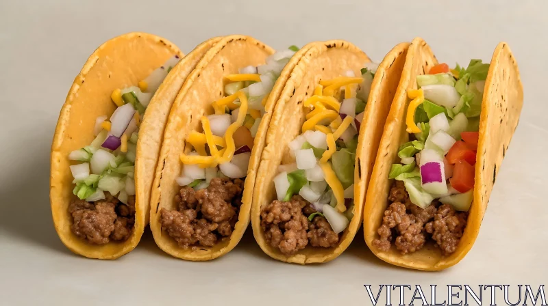 Savory Tacos with Fresh Ingredients AI Image