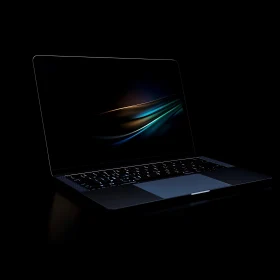 Minimalist Laptop Display