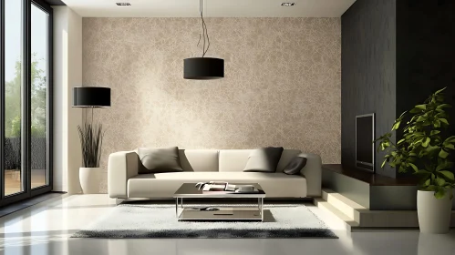 Elegant Living Room with Neutral Palette