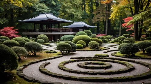 Serene Japanese Garden: An Exploration of Eco-Architecture
