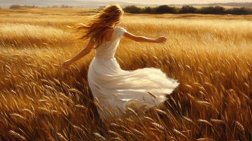 Golden Field Serenity